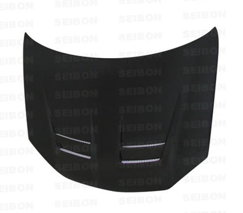 Seibon 06-08 VW GTi Shaved DV Style Carbon Fiber Hood - HD0607VWGTIB-DV