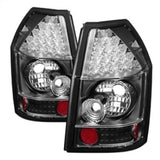 Spyder Dodge Magnum 05-08 LED Tail Lights Black ALT-YD-DMAG05-LED-BK - 5002365