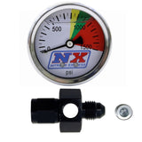 Nitrous Express N2O Flo-Thru Pressure Gauge (0-1500 PSI) 6AN - 15510