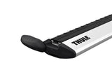 Thule WingBar Evo 118 Load Bars for Evo Roof Rack System (2 Pack / 47in.) - Silver - 711200