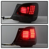 Spyder 98-05 Lexus GS300 /GS400 4pc LED Tail Lights - Black (ALT-YD-LGS98-LED-BK) - 5084415