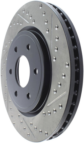 StopTech Slotted & Drilled Sport Brake Rotor - 127.42085L