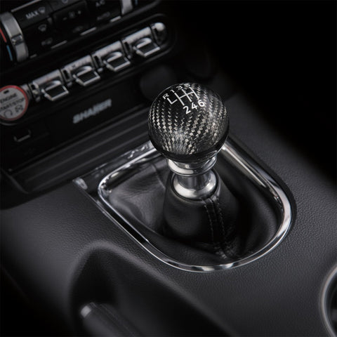 Ford Racing 2015-2017 Mustang Ford Racing Carbon Fiber Shift Knob 6 Speed - M-7213-MCF