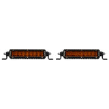 Rigid Industries SR-Series SAE 6in. w/ Amber PRO Lens (Pair) - 906705