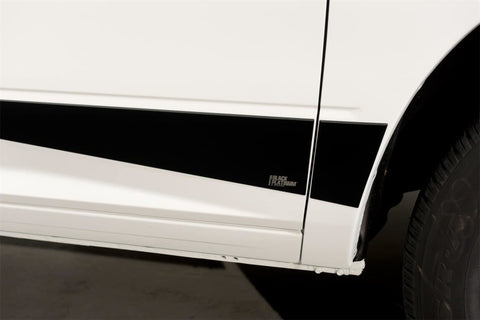 Putco 10-18 RAM 2500 Crew Cab 5.7ft- 5.5in Wide w/o Factory Flares 12pcs Blk Platinum Rocker Panels - 9751306BP