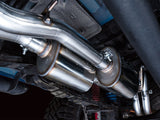 AWE 16-22 Toyota Tacoma 0FG Catback Exhaust w/ BashGuard - Dual Diamond Black Tips - 3015-33826