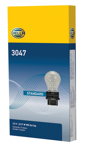 Hella Bulb 3047 12V 21/7W W2.5X16q S8 - 3047