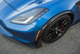 Anderson Composites 14+ Chevrolet Corvette C7 Z06 Front Bumper Canards - AC-FL14CHC7-Z6XC