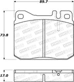 StopTech Street Brake Pads - 308.01451