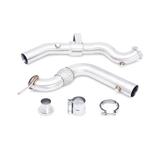 Mishimoto 15+ Ford Mustang 2.3L EcoBoost Downpipe w/ Catalytic Converter - MMDP-MUS4-15CAT