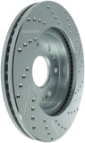 StopTech Select Sport 07-11 GM Silverado 1500 Slotted and Drilled Right Front Rotor - 227.66057R