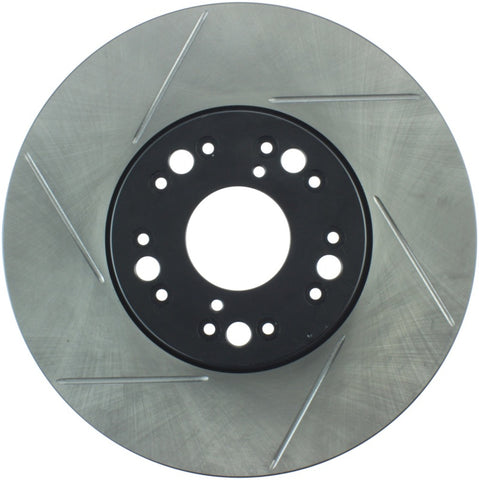 StopTech Power Slot 93-05 Lexus GS Series / 00-05 IS300 / 93-94 LS Series Front Right Slotted Rotor - 126.44083SR