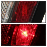 Spyder Chrysler 300C 08-10 V2 Light Bar LED Tail Lights - Red Clear ALT-YD-C308V2-LED-RC - 5083395