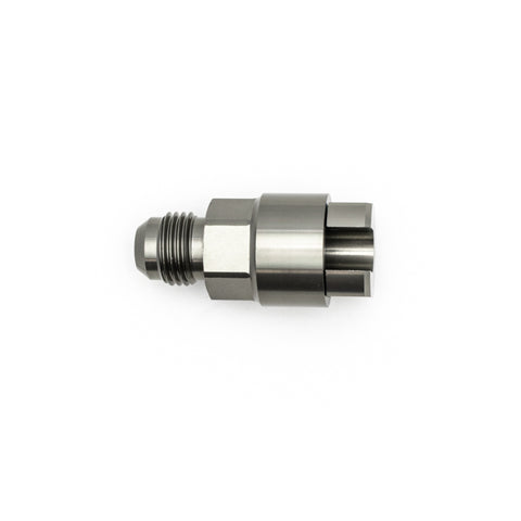 DeatschWerks 6AN Male 5/16IN Female EFI Quick Connect Adapter - 6-02-0121