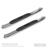 Westin 19-20 Chevy Silverado 1500 Regular Cab PRO TRAXX 4 Oval Nerf Step Bars - Stainless Steel - 21-24110