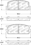 StopTech Performance Brake Pads - 309.02350