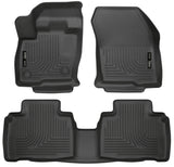 Husky Liners 2015 Ford Edge WeatherBeater Front & 2nd Row Combo Black Floor Liners - 98781