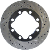 StopTech Slotted & Drilled Sport Brake Rotor - 127.66026L