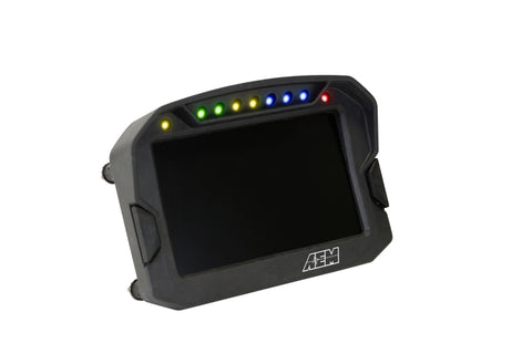 AEM CD-5LG Carbon Logging Digital Dash Display w/ Internal 10Hz GPS & Antenna - 30-5603