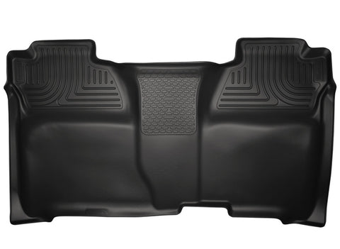 Husky Liners 14 Chevrolet Silverado 1500/GMC Sierra 1500 WeatherBeater Black 2nd Seat Floor Liners - 19231