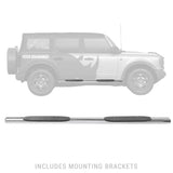 Go Rhino 18-20 Jeep Wrangler JLU 1000 Series Side Steps - SS - 10473PS