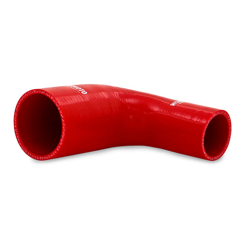 Mishimoto Silicone Reducer Coupler 90 Degree 1.75in to 2.5in - Red - MMCP-R90-17525RD