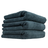 Chemical Guys Monster Edgeless Microfiber Towel - 16in x 16in - Black - 3 Pack - MIC_805_3