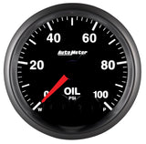 Autometer Elite 52mm Oil Pressure Peak and Warn Gauge w/ Electonic Control - 5652