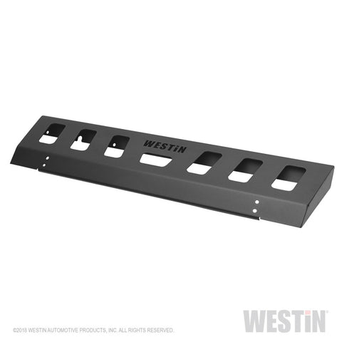 Westin 18-19 Jeep Wrangler JL Front Bumper Skid Plate - Textured Black - 59-80095