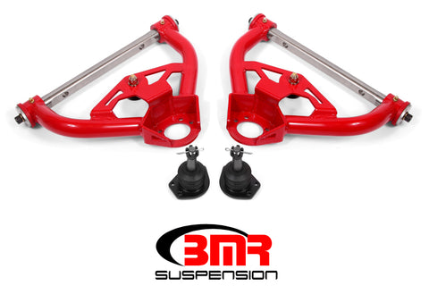 BMR 78-87 G-Body Non-Adj. Upper A-Arms (Polyurethane) - Red - AA012R