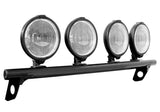 N-Fab Light Bar 10-17 Dodge Ram 2500/3500 - Tex. Black - Light Tabs - D104LB-TX