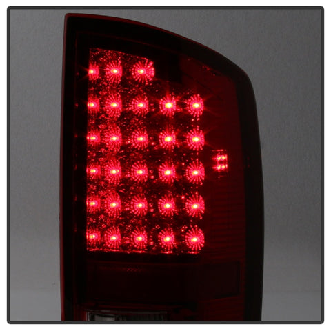 Xtune Dodge Ram 02-06 1500 / Ram 2500/3500 03-06 LED Tail Light Red Clear ALT-JH-DR02-LED-RC - 5072993