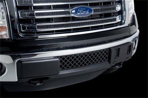 Putco 11-14 Ford F-150 - EcoBoost Grille - Stainless Steel - Black Diamond Bumper Grille Inserts - 85182