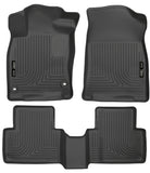 Husky Liners 2016 Honda Civic (4DR) WeatherBeater Combo Black Floor Liners - 98461