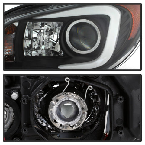 Spyder Subaru WRX 2006-2007 Projector Headlights - Halogen Only - Black PRO-YD-SWRX06-LBDRL-BK - 5083920