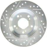 StopTech Select Sport 2000-2009 Honda S2000 Drilled and Slotted Rear Left Brake Rotor - 227.40050L