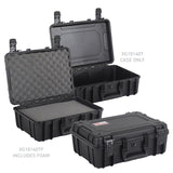 Go Rhino XVenture Gear Hard Case w/Foam - Medium 18in. / Lockable / IP67 - Tex. Black - XG181407F