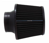 Spectre Conical Air Filter 3in. Flange ID / 6in. Base OD / 6.5in. Height - Black - 9131