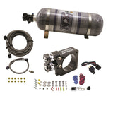 Nitrous Express 86-93 Ford Mustang GT 5.0L (Pushrod) Nitrous Plate Kit w/12lb Bottle - 20955-12