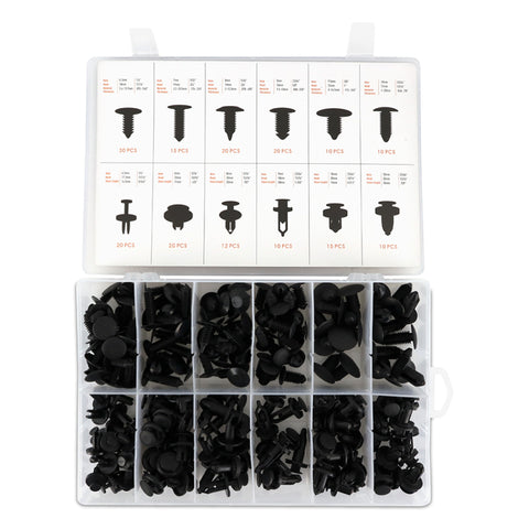 Mishimoto 192 Piece Trim Clip Assortment - MMCP-AST-192