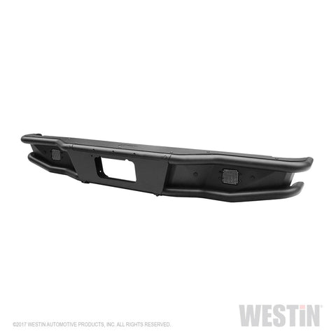 Westin 2016-2018 Chevrolet Silverado 1500 Outlaw Rear Bumper - Textured Black - 58-81005