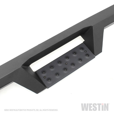 Westin 2020 Chevy Silverado 2500/3500 Crew Cab (8ft Bed) HDX W2W Nerf Step Bars - Textured Black - 56-534775