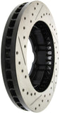 StopTech Slotted & Drilled Sport Brake Rotor - 127.66026L