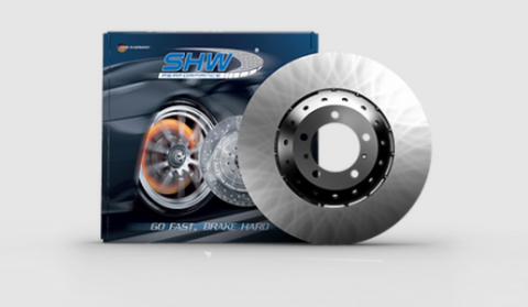 SHW 15-18 Porsche Cayenne GTS w/19in Wheel w/o Ceramics Right Frt Smooth LW Brake Rotor(95835140450) - PFR47524