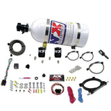 Nitrous Express 11-15 Ford Mustang GT 5.0L High Output Nitrous Plate Kit (50-250HP) w/10lb Bottle - 20951-10