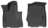 Husky Liners 2020 Lincoln Aviator X-Act Contour Front Black Floor Liners - 55791