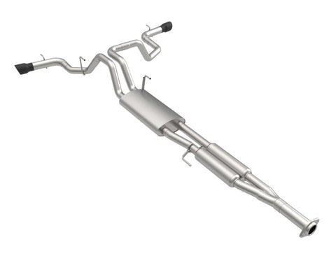 Kooks 15-20 Ford F150 2.7/3.5/5.0L 3in Dual Cat-Back Side Exit Exhaust w/BlackTips - 13604240