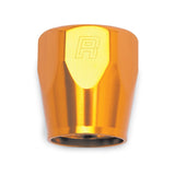 Russell Performance 2-Piece -6 AN Anodized Full Flow Swivel Hose End Sockets (Qty 2) - Orange - 615524