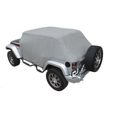 Rampage 2007-2018 Jeep Wrangler(JK) Unlimited Cab Cover With Door Flaps - Grey - 1164