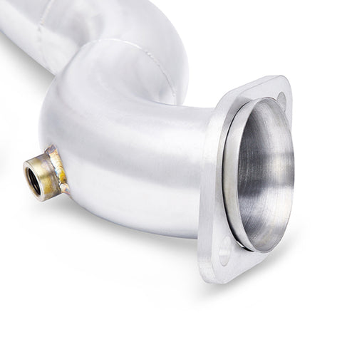 Mishimoto 15+ Ford Mustang 2.3L EcoBoost Downpipe w/ Catalytic Converter - MMDP-MUS4-15CAT